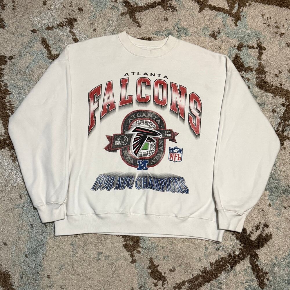 Abercrombie & Fitch x NFL Football Atlanta Falcons Sweatshirt Size Large